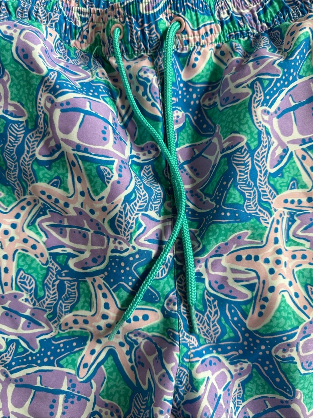 Vineyard Vines Men’s Swim Trunks — Teal, Purple, Pink